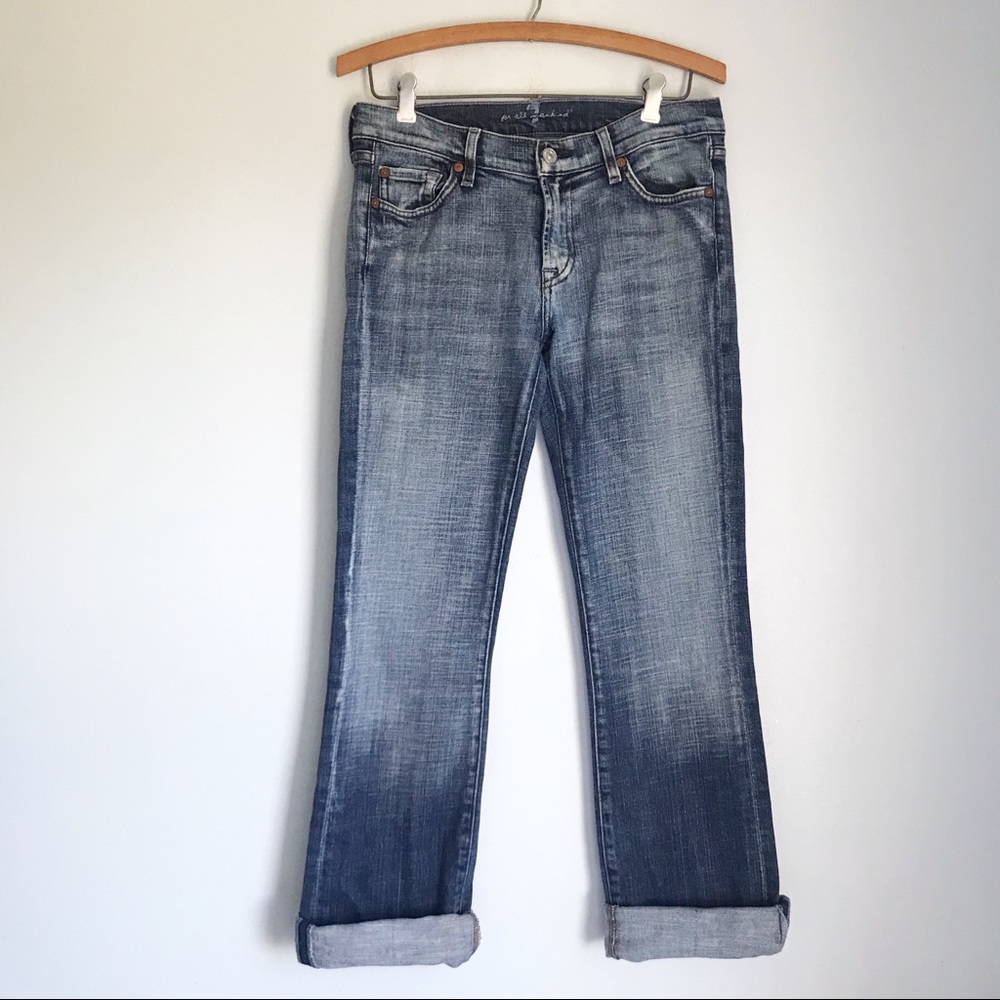 7 For All Mankind Bootcut Jeans 90’s Low Rise Women’s Size 29